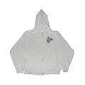 Heavy Ash Pins Zip Hoodie