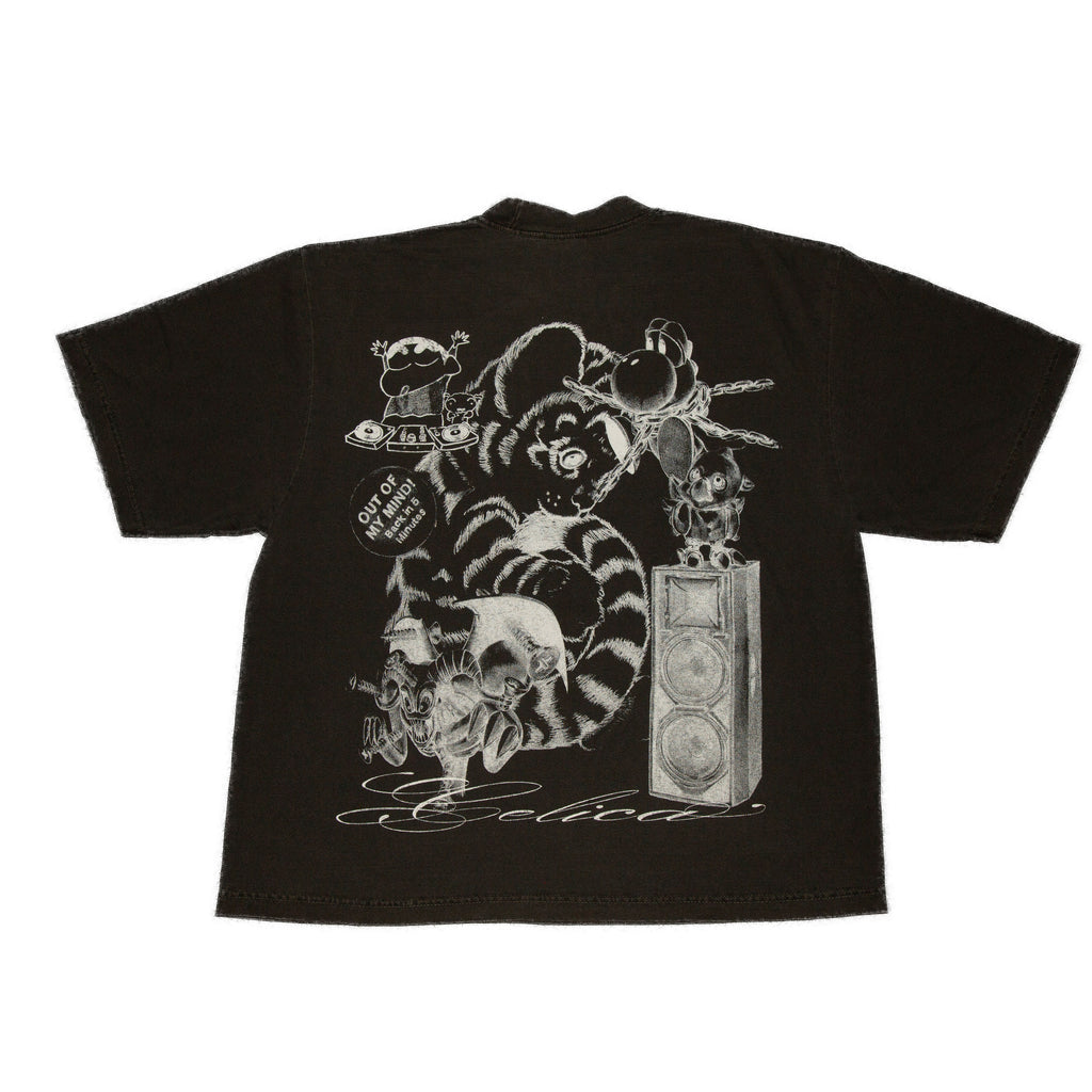 Past & Future Tee - Charcoal