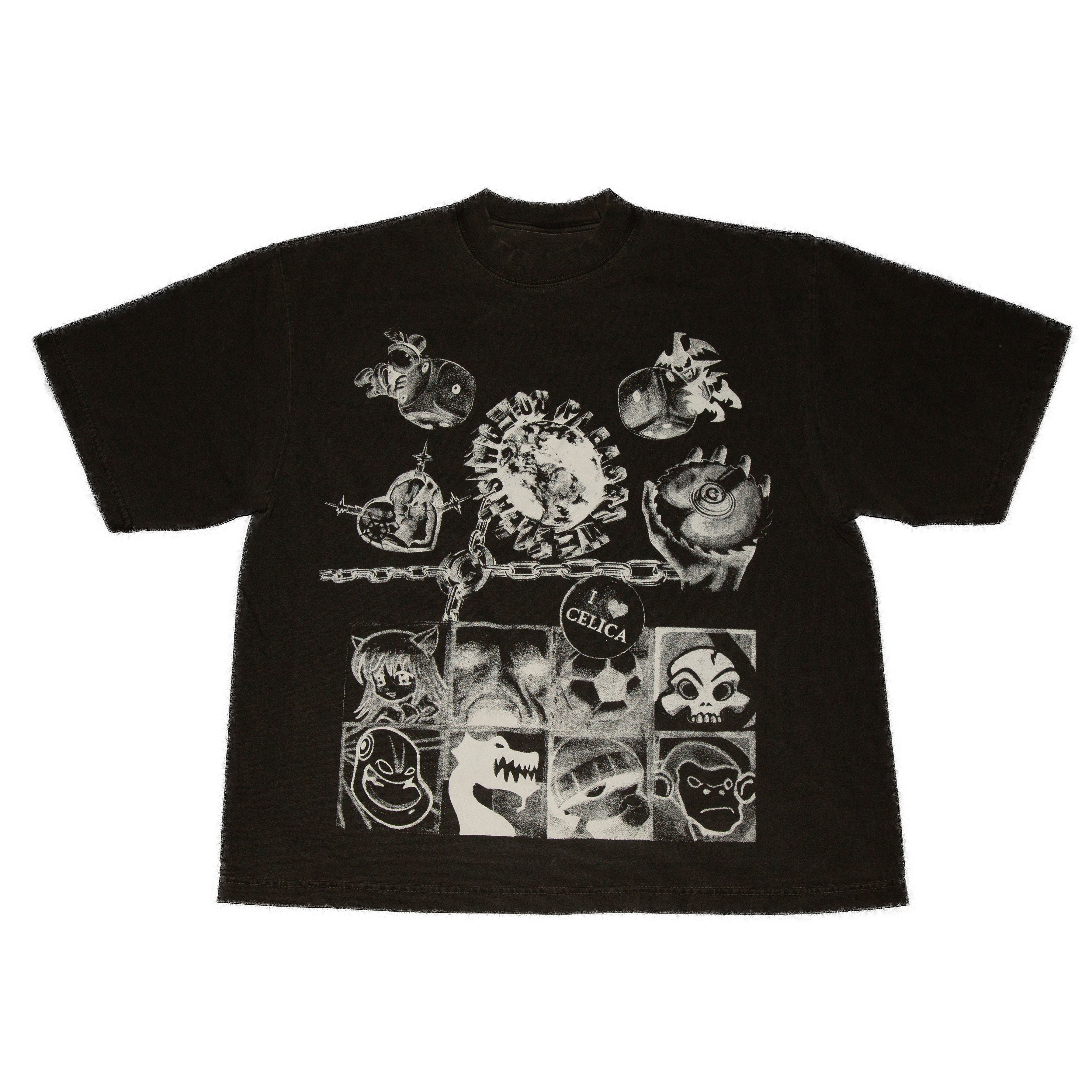 Past & Future Tee - Charcoal