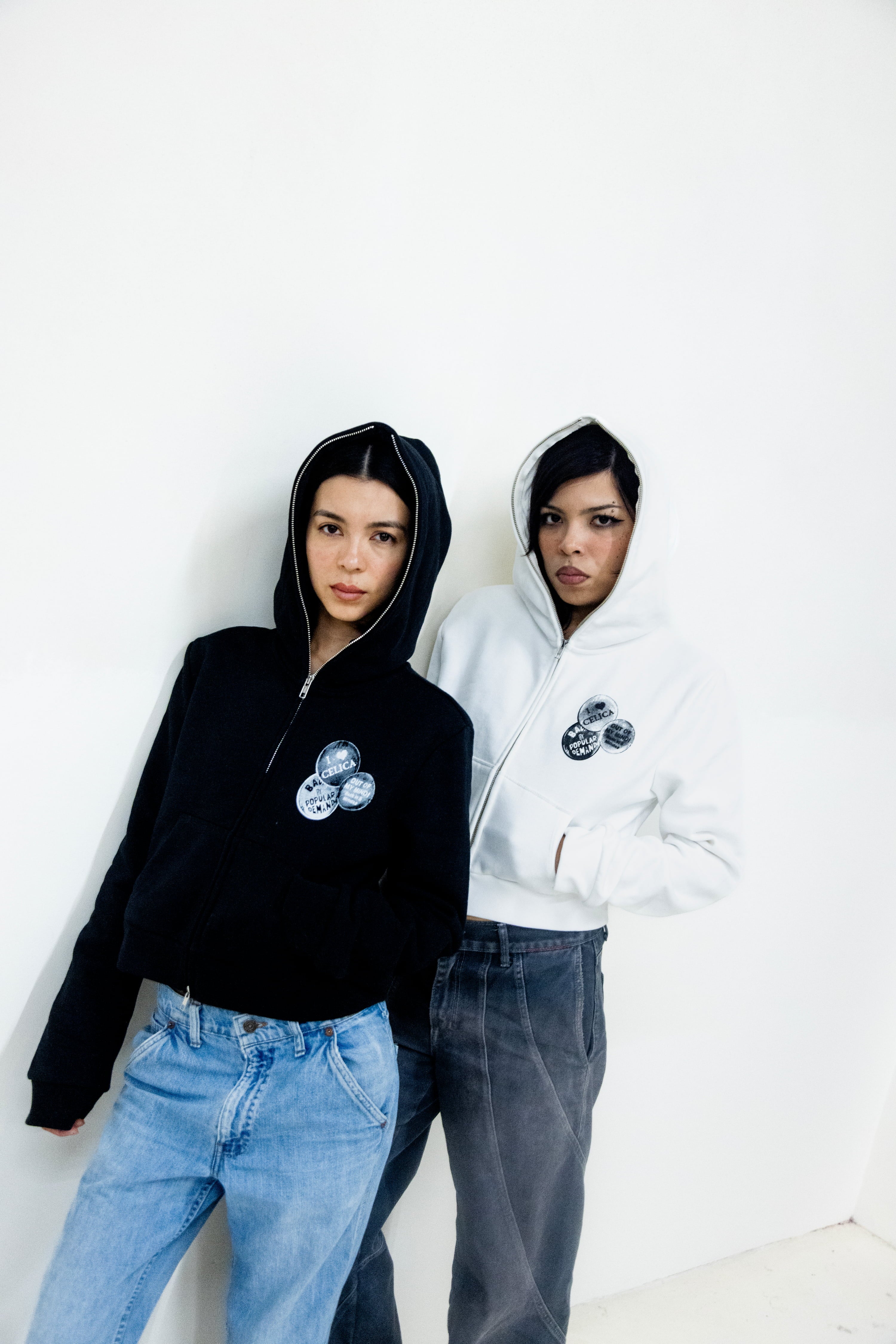 Cropped Full Zip Hoodie