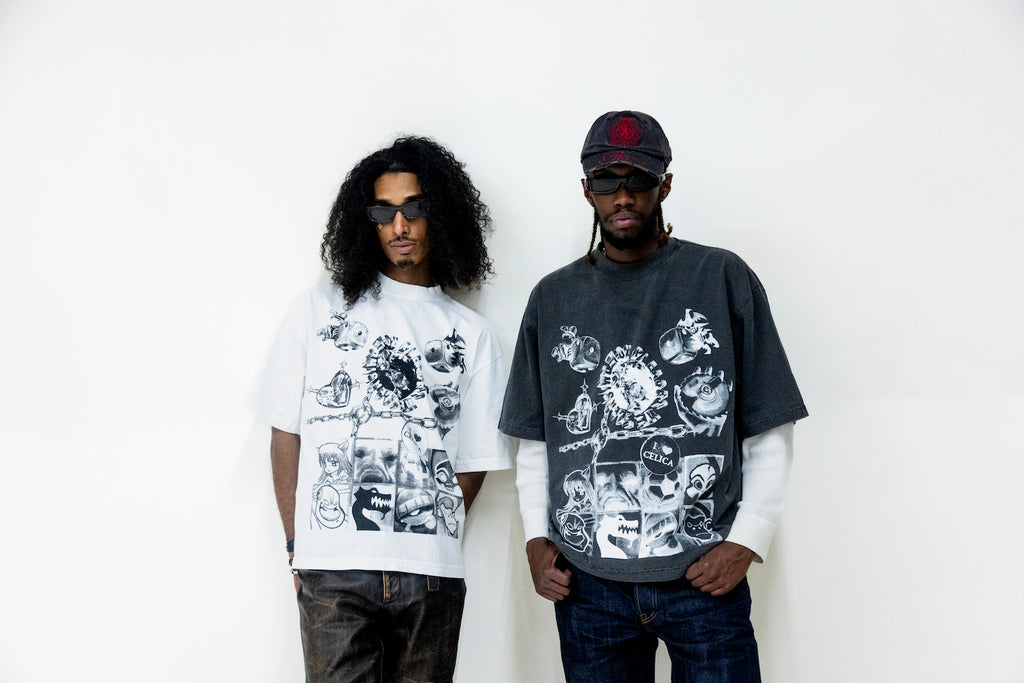 Past & Future Tee - Charcoal