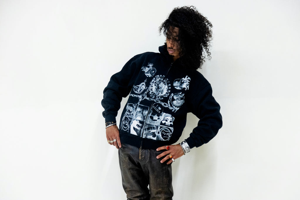 Past & Future Zip Hoodie