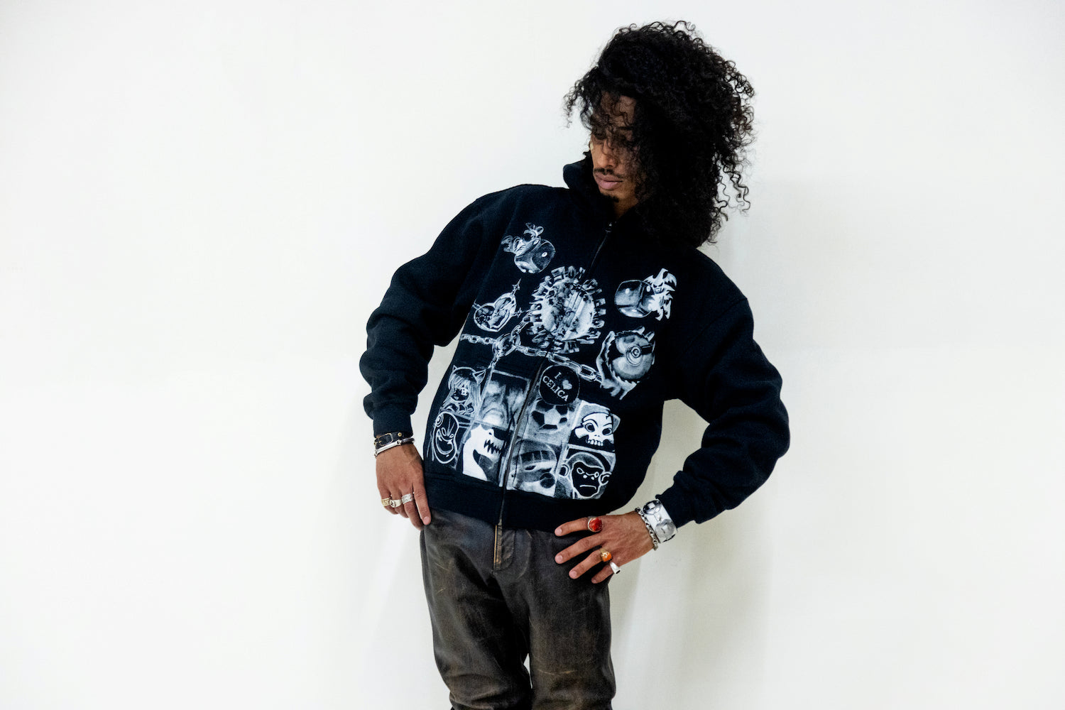 Past & Future Zip Hoodie